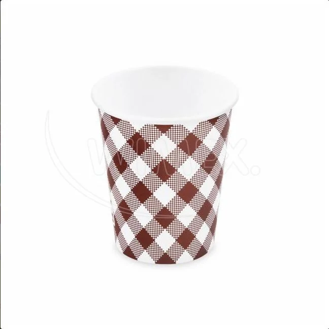 Papírový kelímek (PAP/PE) Karo O80mm 280ml `0,2L/8oz/M` [10 ks]