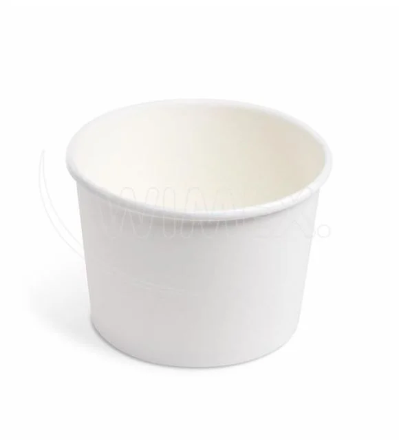 Miska papírová (FSC Mix/PE) bílá O115mm 500ml `M` [50 ks]
