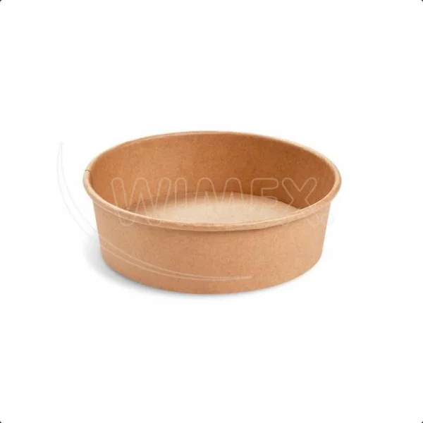 Miska papírová kulatá kraft O150mm 500ml `M` [50 ks]