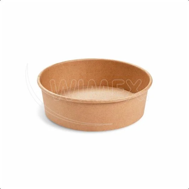 Miska papírová kulatá kraft O150mm 500ml `M` [50 ks]