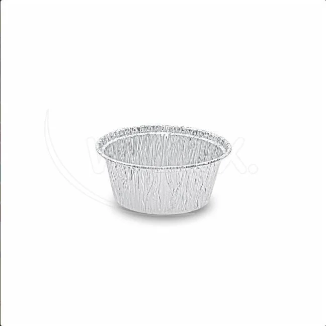 Miska (ALU) kulatá O80 x 34 mm 110ml [100 ks]