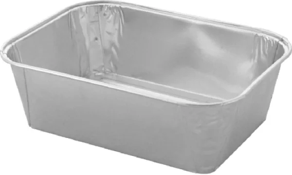 Miska (ALU) hranatá 149 x 109 x 45 mm 550ml [50 ks]