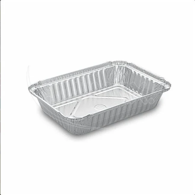 Miska (ALU) hranatá 222 x 158 x 38 mm 862ml [100 ks]
