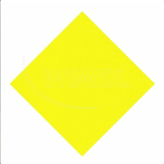 Napron PREMIUM 80 x 80 cm žlutý 80 x 80 cm [20 ks]