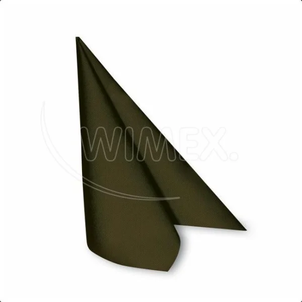 Papírové ubrousky PREMIUM hnědý 40x40cm 50ks