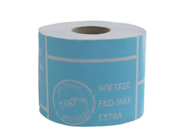 Toaletní papír EKO MAX 1vrstvý natural 400 útržků 50m [36 ks]