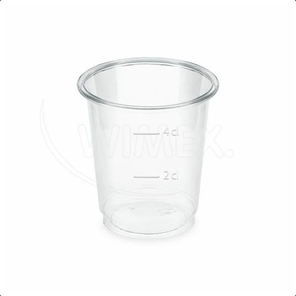 Kelímek (PLA) BIO čirý O48mm 2cl/4cl [40 ks]