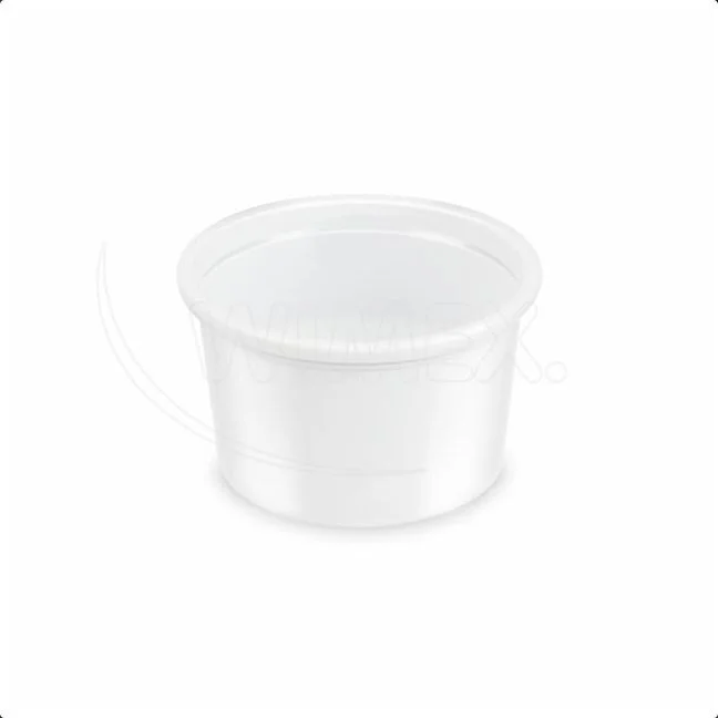 Miska dresinková (PP) bílá 30ml [50 ks]