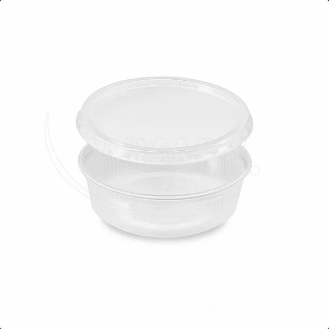 Miska (PP) kulatá průhledná 125ml + víčko [250 ks]