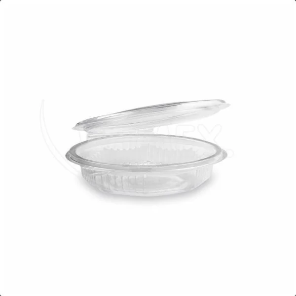Miska (PP) s víčkem osmiboká průhledná 250ml [50 ks]