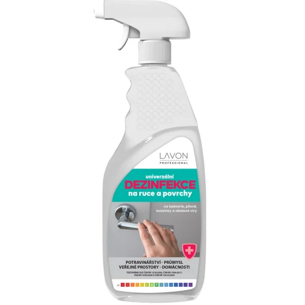 LAVON univerzální dezinfekce na ruce a povrchy 500ml