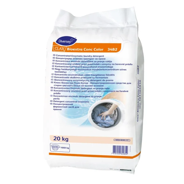 CLAX prací prášek Bioextra Conc Color 20kg