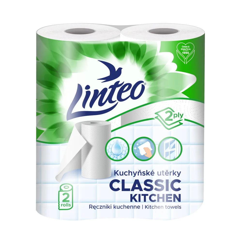 KUCHYŇSKÉ role LINTEO Classic 2vrst. 100% celuloza 2role