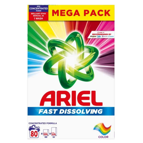 ARIEL prací prášek Color 80PD Box 4,4kg