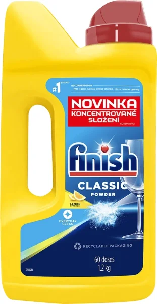 FINISH Classic prášek do myčky 1,2kg Lemon