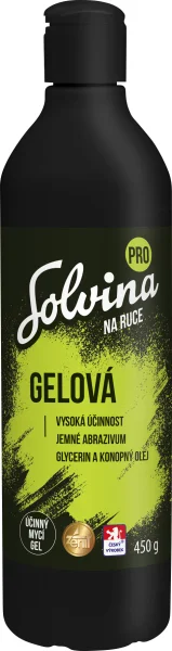 SOLVINA PRO gelová 450ml černo-zelená