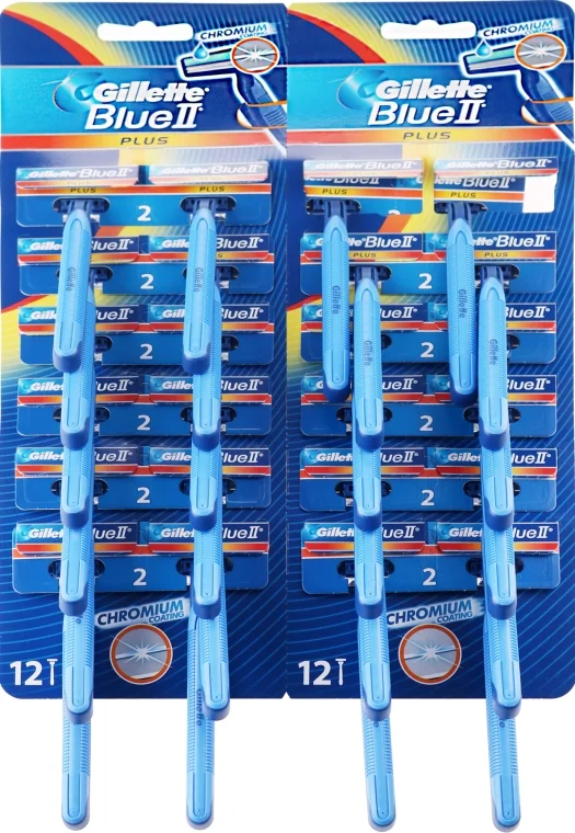 GILLETTE Blue 2 Plus jednorázová holítka 24ks