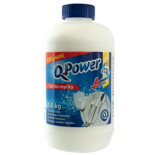 Q Power Sůl do myčky regenerační 1,1kg