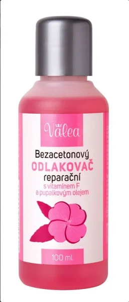 VALEA ODLAKOVAČ bezacetonový s vitamínem F a pupalkovým olejem 100ml