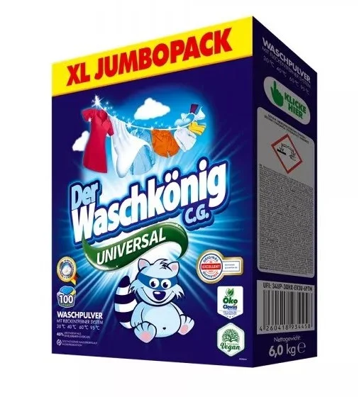 WASCHKONIG prací prášek univerzál 6kg 100PD