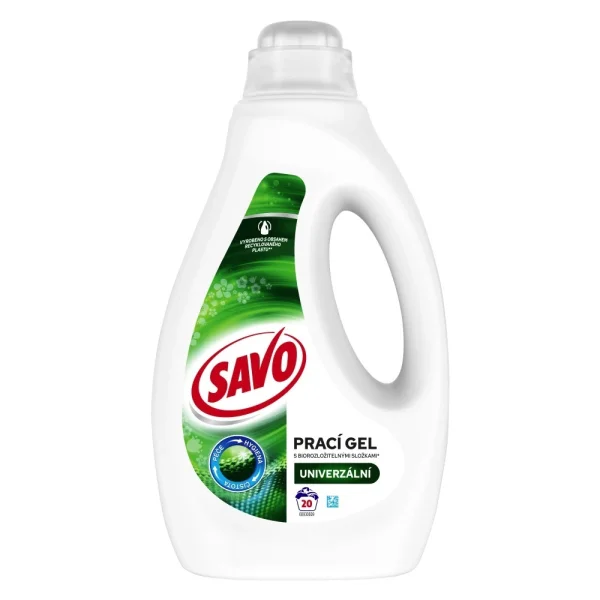 SAVO Prací gel Univerzální 20PD 1l