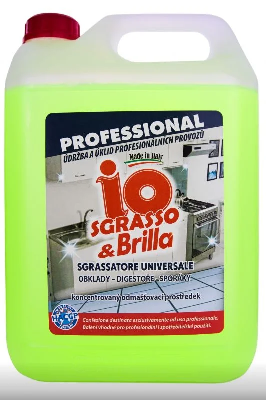 IO SGRASSA & BRILLA univerzální odmašťovač a čistič 5l