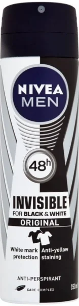 NIVEA MEN sprej Black&White 150ml