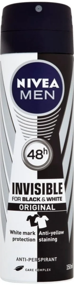 NIVEA MEN sprej Black&White 150ml