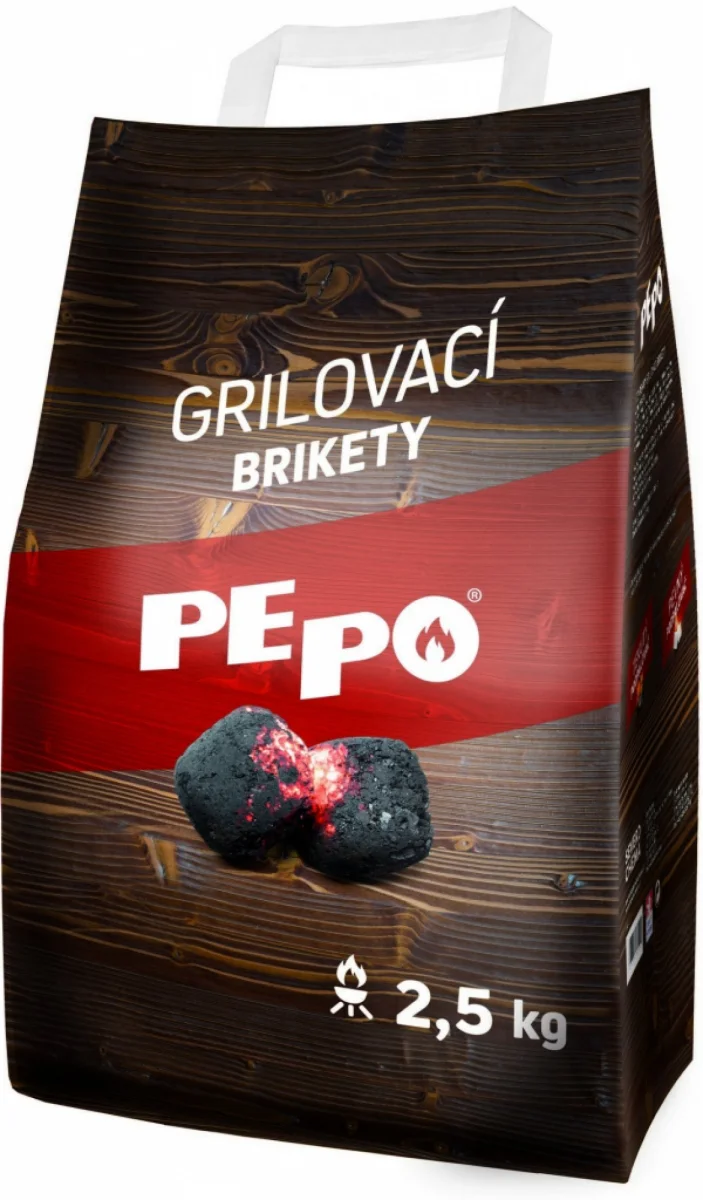 PEPO grilovací brikety 2,5kg