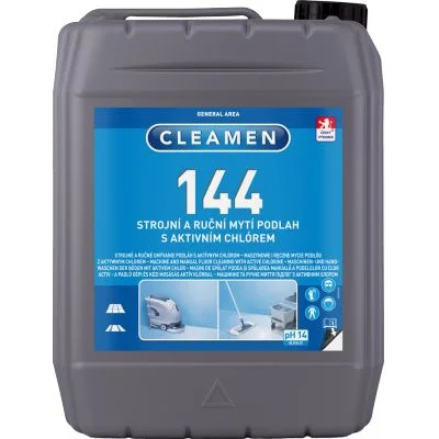 CLEAMEN 144 strojní podlahy s aktivním chlórem 5,5l
