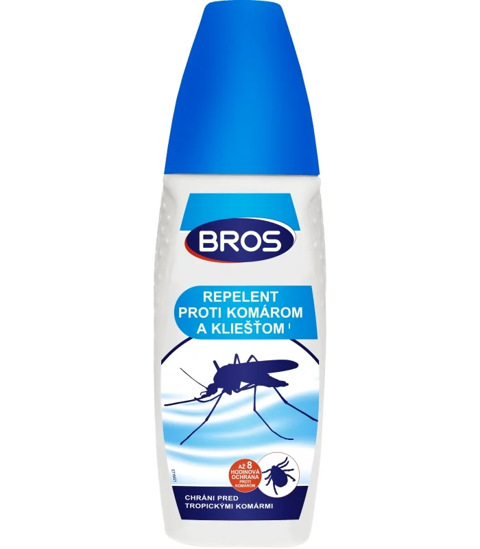 BROS repelent proti komárům a klíšťatům 100ml