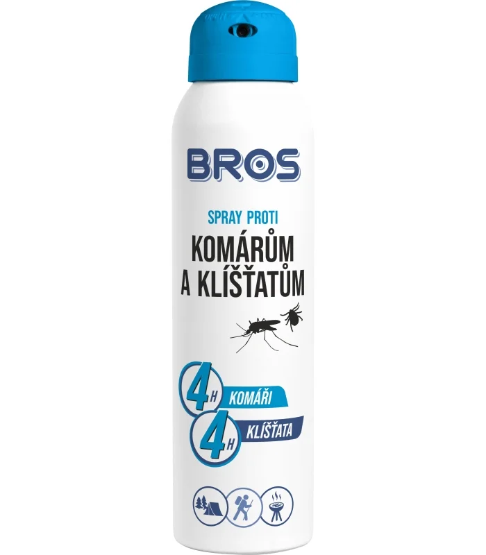 BROS spray proti komárům a klíšťatům 90ml