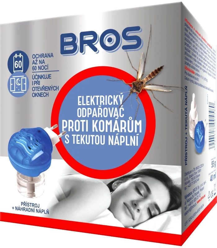 BROS elektrický odpařovač s tekutou náplní 60 nocí