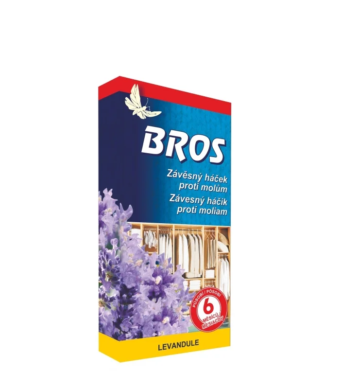BROS háček proti molům s vůní levandule