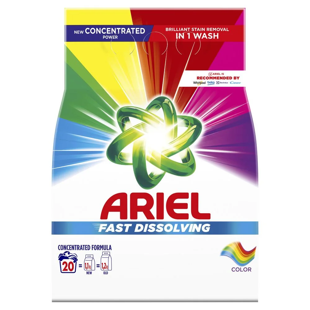 Ariel prací prášek Color 1,1kg/20PD