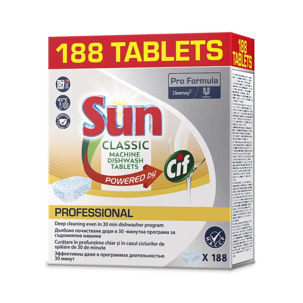 SUN PF Classic tablety do myčky 188ks