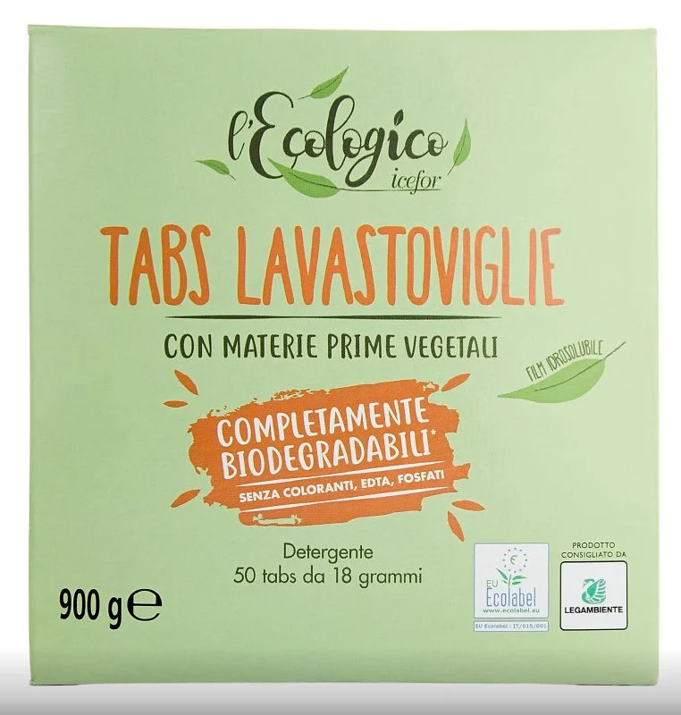 L’ECOLOGICO TABS LAVASTOVIGLIE tablety do myčky 50ks