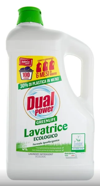 DUAL POWER GREENLIFE LAVATRICE ekologický prací gel 5l/ WINNIS LAVATRICE LAVANDA