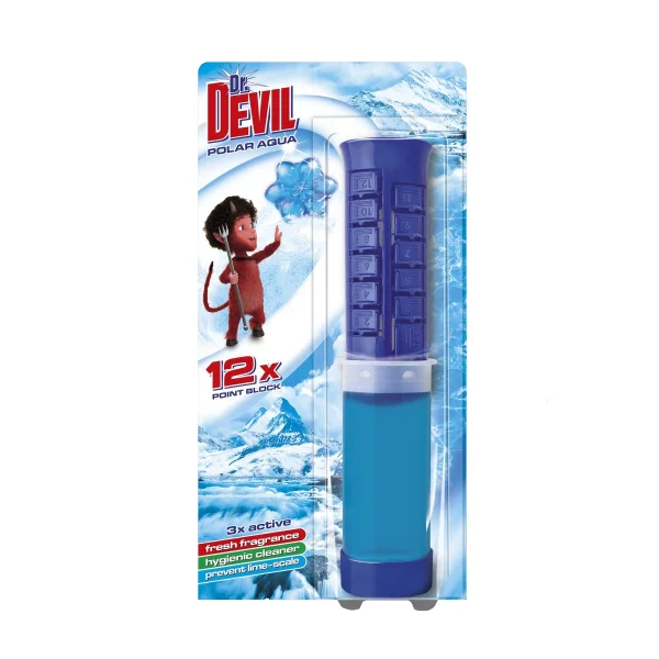 Dr.DEVIL 3v1 WC Point block Polar Aqua 75ml