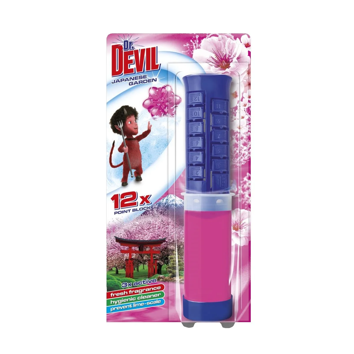 Dr.DEVIL 3v1 WC Point block Japanese Garden 75ml