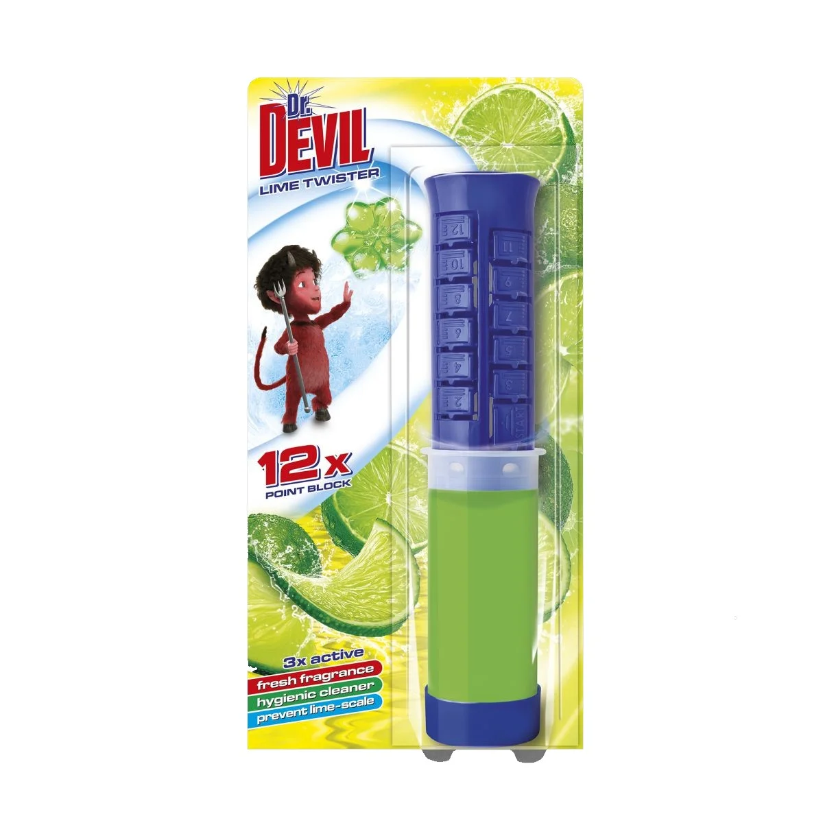 Dr.DEVIL 3v1 WC Point block Lime Twister 75ml