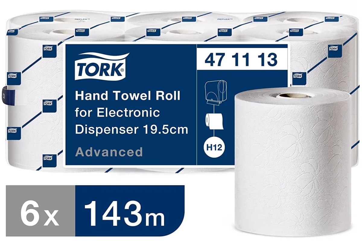 RUČNÍK TORK role pro elektronický zásobník,19,5cm, 2vrst., 6ks