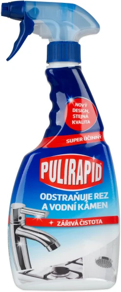 PULIRAPID KOUPELNA A KUCHYNĚ čistič povrchů s MR 500ml MODRÝ