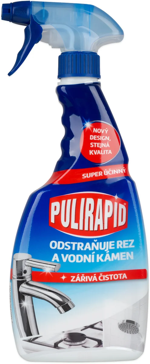 PULIRAPID KOUPELNA A KUCHYNĚ čistič povrchů s MR 500ml MODRÝ
