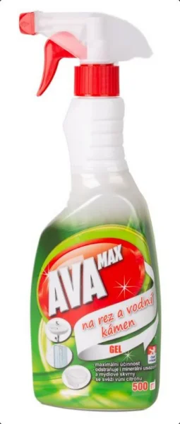 AVA MAX na rez a vodní kámen gel s MR 500ml