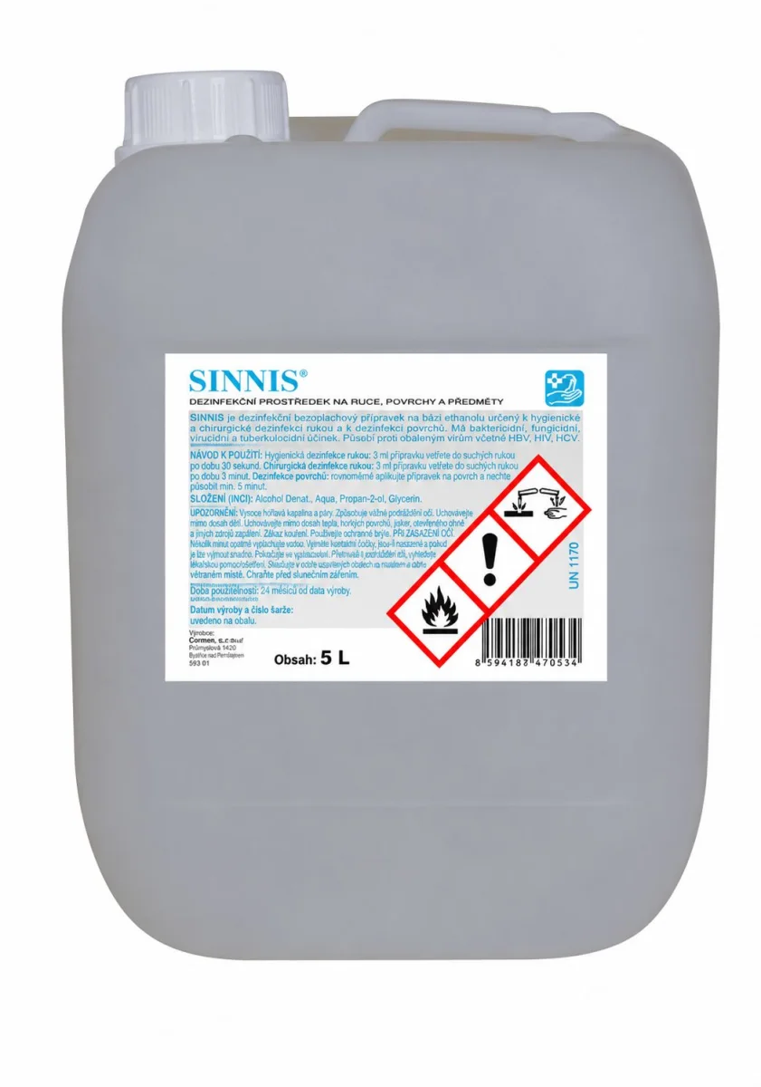 SINNIS dezinfekce 5l