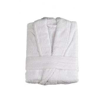 ŽUPAN hotelový VELOUR XL bílý