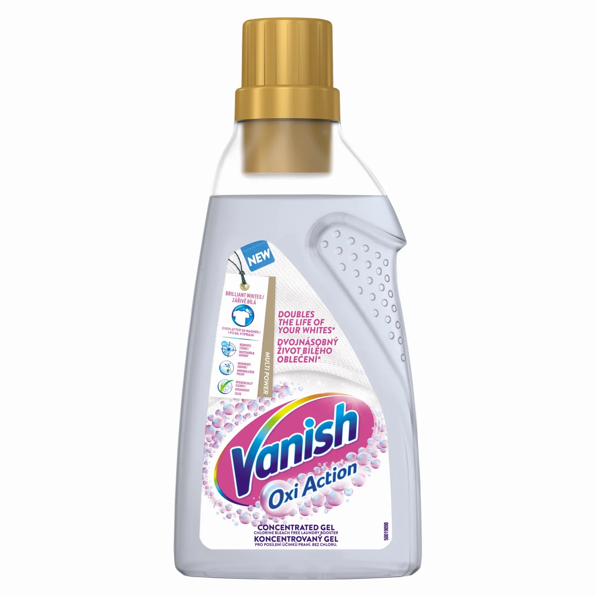 VANISH Oxi Action gel pro bělení a odstranění skvrn 750ml