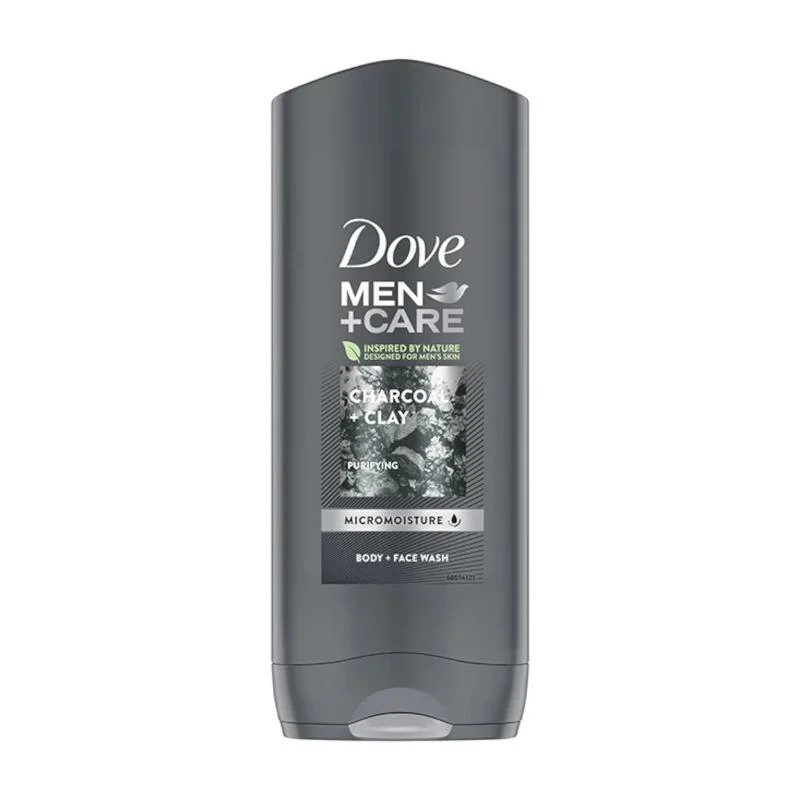 DOVE MEN+CARE sprchový gel Charcoal & Clay 400ml