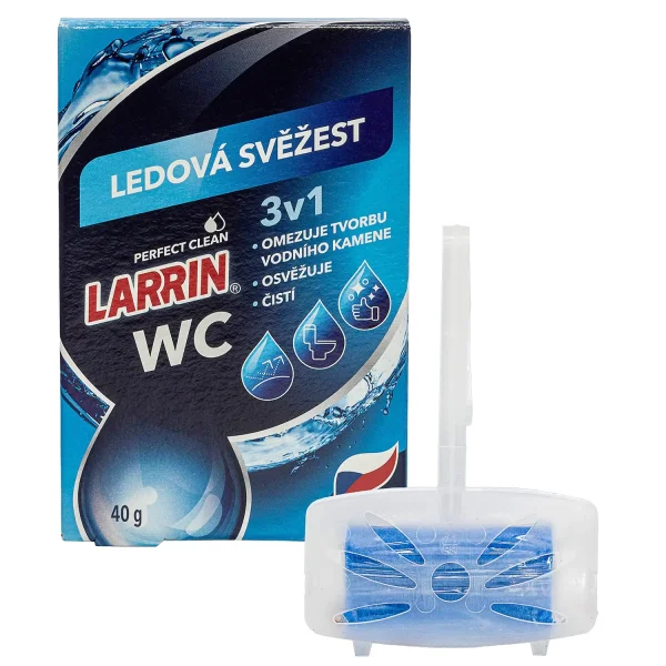 LARRIN WC závěs modrý Ledová svěžest 3v1 40g